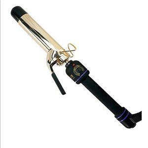 Hot Tools Professional 24k Gold 1-1/4-Inch Curling Iron with Mult-Heat Control